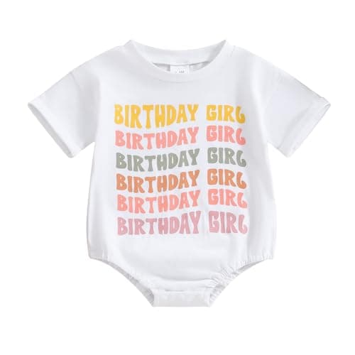 Kayotuas Baby Boy Girl Half/1st Birthday Outfit Romper