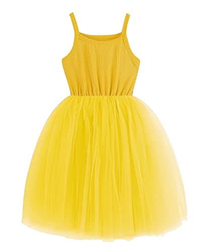 RJXDLT Infant Tutu Sundress for Baby Girls Tulle Toddler