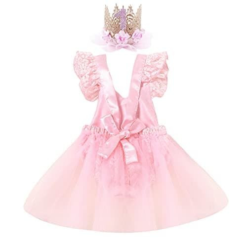 Baby Girl 1st Birthday Princess Tutu Outfit