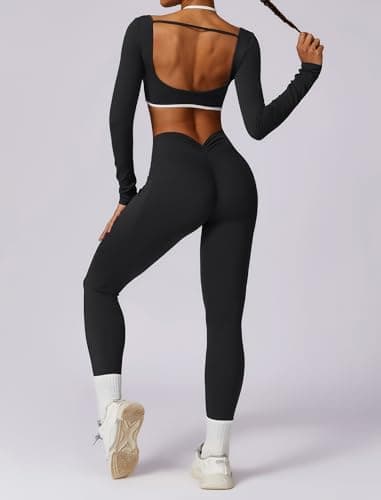 AGYMNX Women's Workout Sets: Seamless Leggings & Crop Tops