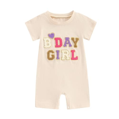 Kayotuas Baby Boy Girl Half/1st Birthday Outfit Romper