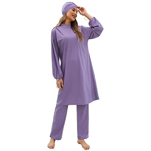 IMEKIS Women's Modest Muslim Burkini Swimwear