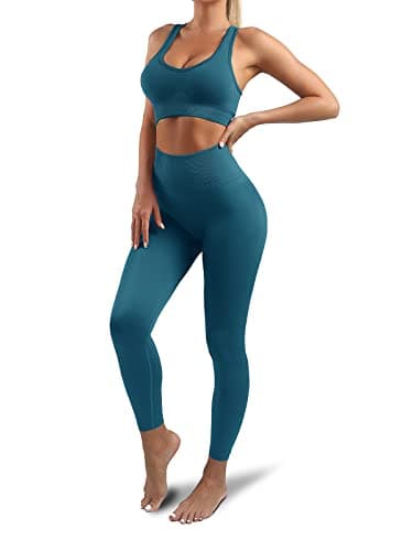 Lingdu Women's Yoga Outfits 2 piece Set