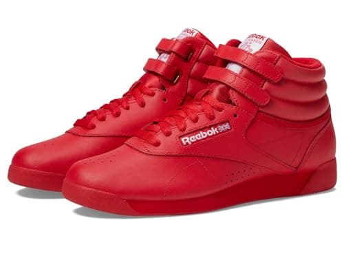 Reebok Women's Freestyle Hi Top Sneakers, Black or White, Sizes 5-12