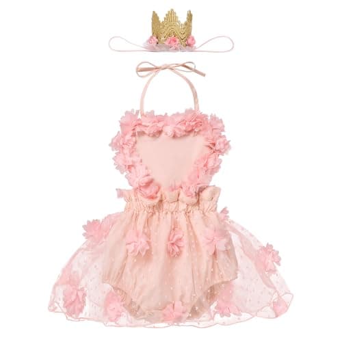 Baby Girl 1st Birthday Princess Outfit
