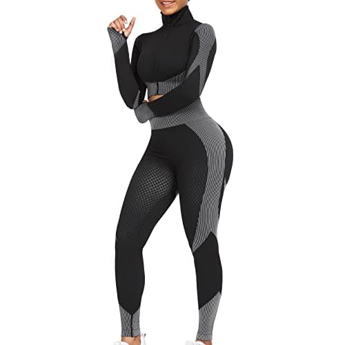 Women's Seamless 2 Piece Yoga Workout Sets by FeelinGirl