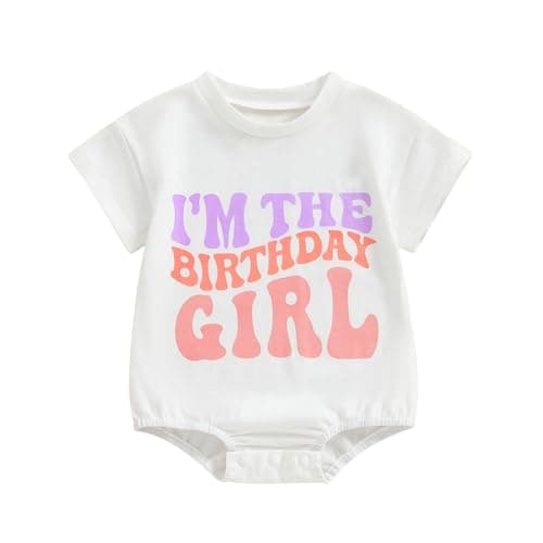 Kayotuas Baby Boy Girl Half/1st Birthday Outfit Romper