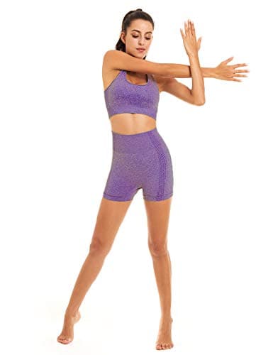 Toplook Women's Seamless Yoga Workout Outfit
