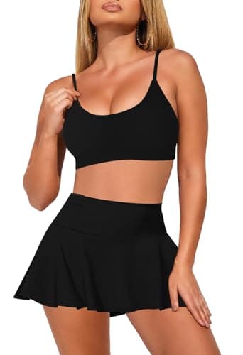 High Waisted Bikini Set for Women - Pink Queen