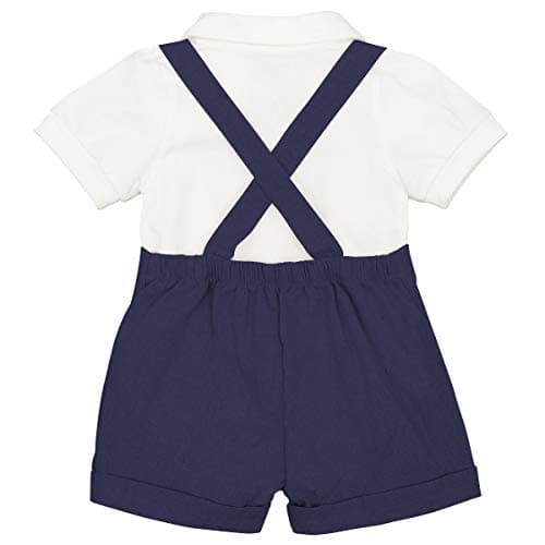 Baby Boys Formal Tuxedo Outfit with Bowtie