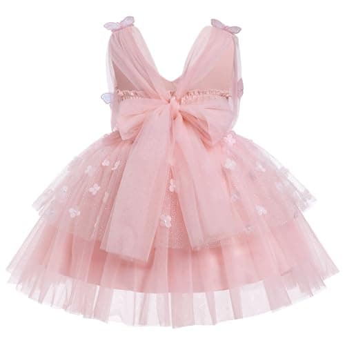 Butterfly Birthday Dress for Toddler Girls