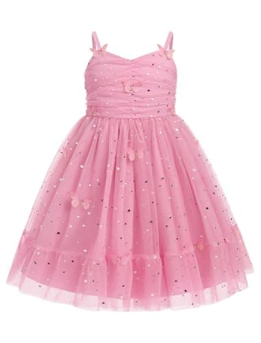 IMEKIS Toddler Birthday Princess Dress for 1-6T Photo Shoot