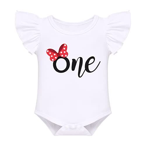 Summer Baby Girls Sunflower Mouse Outfit Set