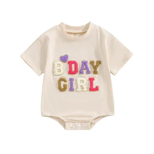 Kayotuas Baby Boy Girl Half/1st Birthday Outfit Romper
