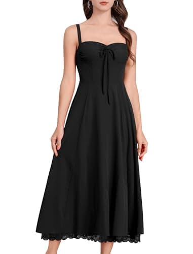 Floral Corset Dress: A Vintage Sundress for Women's Summer Parties