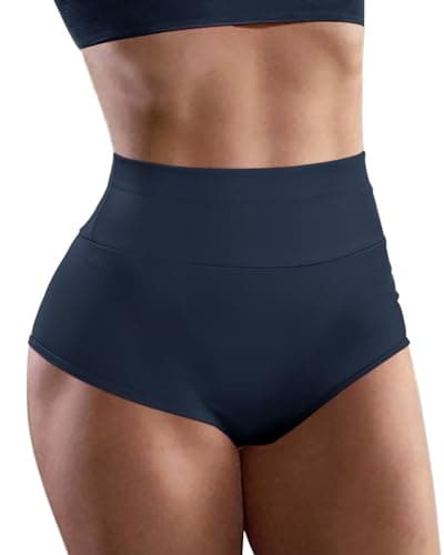 AIMILIA Women's High Waist Yoga Booty Shorts Spandex Dance Leggings