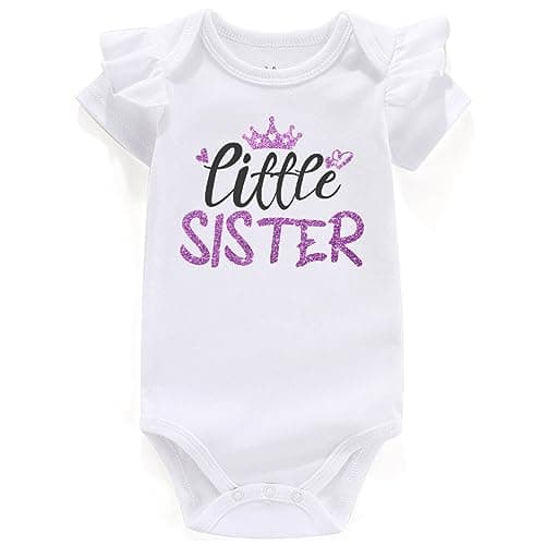 Azzwnee Fish Grandpa Baby Bodysuits 0-3 Months