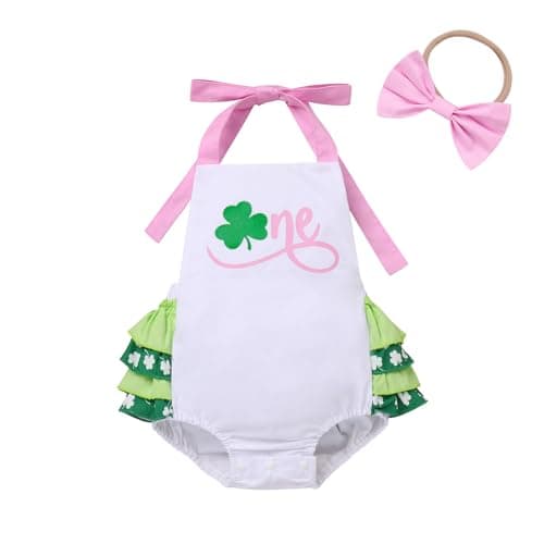 Baby Girl 1st Birthday Outfit Set