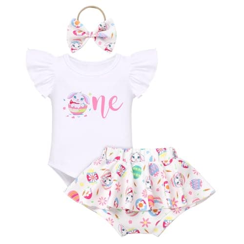 Summer Baby Girls Sunflower Mouse Outfit Set