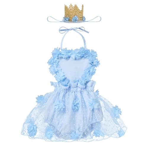 Baby Girl 1st Birthday Princess Outfit