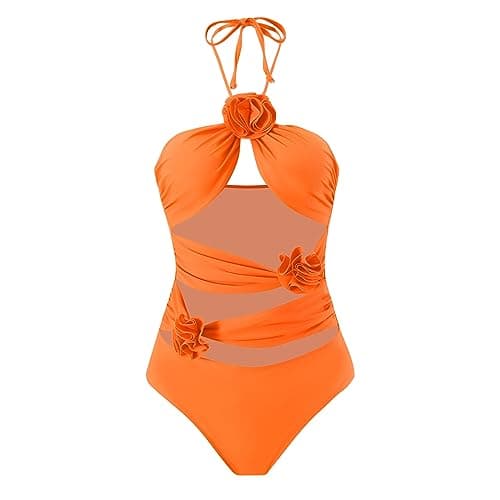 Tropical Flower Bikini Set for Women
