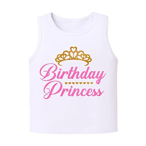 Princess Birthday Outfit for Girls 1-6T
