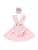 Baby Girls 1st Birthday Outfit Lace Romper Princess Tutu Dress Headband Cake Smash Clothes for Photo Shoot 2Pcs Sets