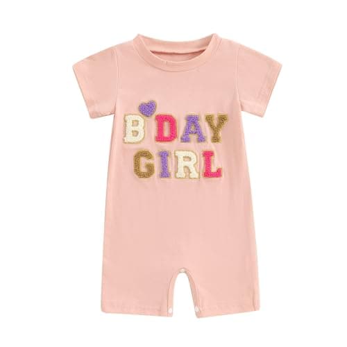 Kayotuas Baby Boy Girl Half/1st Birthday Outfit Romper