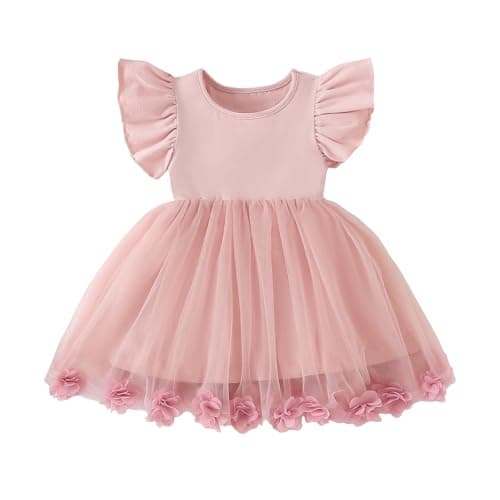 Tentide Baby Girl Butterfly Tutu Dress for Photographs and Birthdays