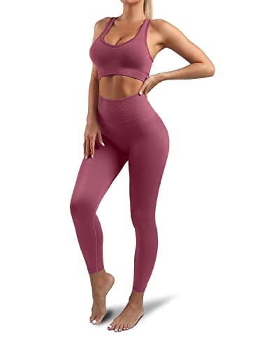 Lingdu Women's Yoga Outfits 2 piece Set