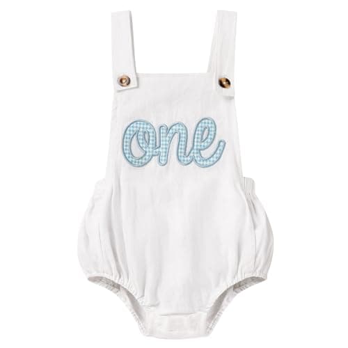 Sinhoon Baby Boys' & Girls' 1st Birthday Romper