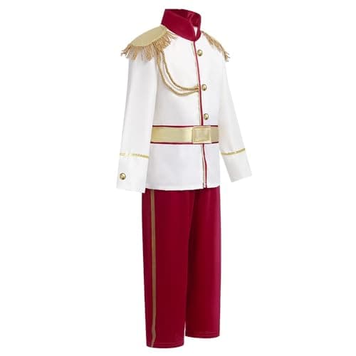 Prince Charming Costume: Royal Outfits for 4-12 Year-olds