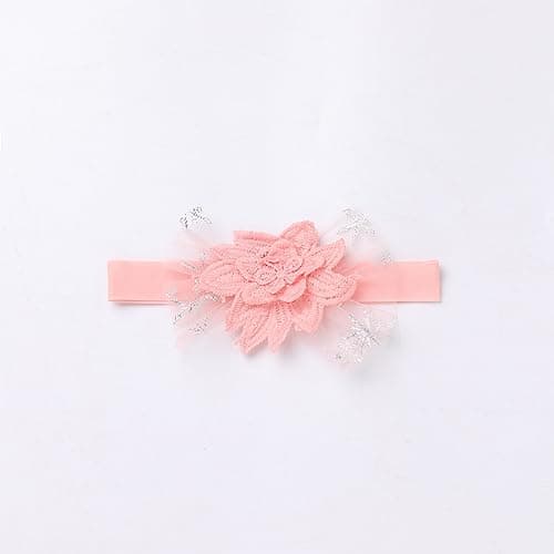 Girls 1st Birthday Snowflake Romper with Headband