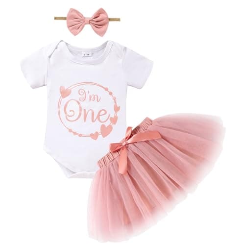 Baby Girl 1st Birthday Outfit