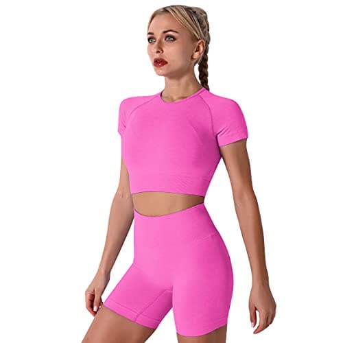 IDOPIP Women's Workout Set: Yoga Outfit + Sports Bra + Leggings