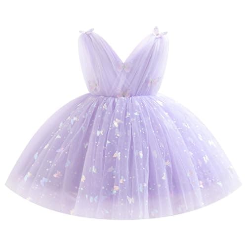 Butterfly Birthday Dress for Toddler Girls