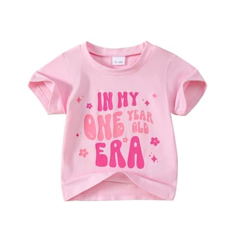TinyPainter Baby Girl First Birthday Outfit 1st Birthday Top My One-Year-Old Era