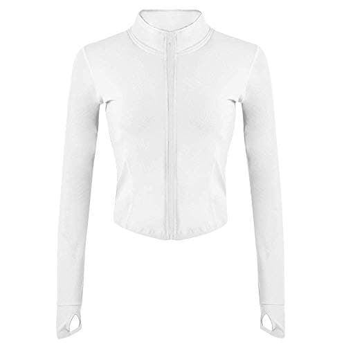 Lviefent Women's Lightweight Full Zip Running Jacket for Slim Fit Yoga Workout