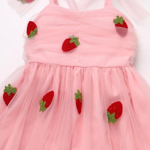 IMEKIS Toddler Birthday Princess Dress for 1-6T Photo Shoot