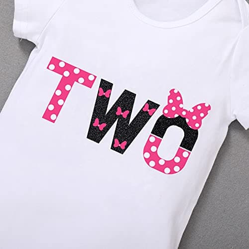 Baby Girl Mouse Birthday Outfit for 1st and 2nd Birthday Cake Smash