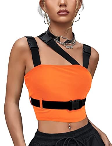 Buckle Tank Tops for Women