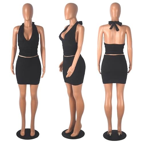 PORRCEY Women's Leopard Print Casual Party Bodycon Mini Dress