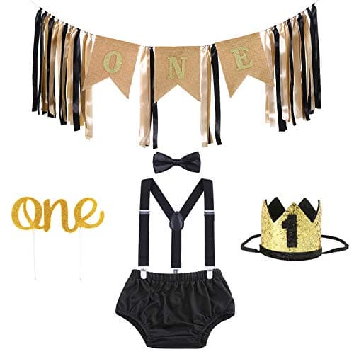 1st Birthday Boy Cake Smash Outfit Set