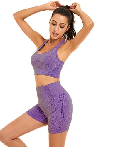 Toplook Women's Seamless Yoga Workout Outfit