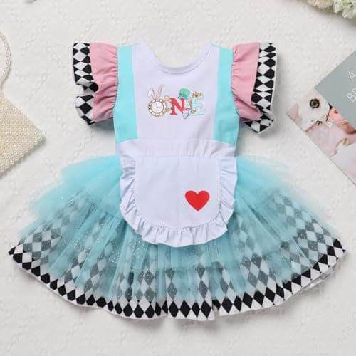 IMEKIS Baby Girl 1st Birthday Outfit Dress
| IMEKIS 1st Birthday Outfit Headband
| IMEKIS Baby Girl Cow One Ruffle Sleeve Outfit