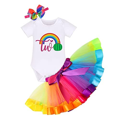 IMEKIS Baby Girls Watermelon 1st Birthday Outfit Summers Dress