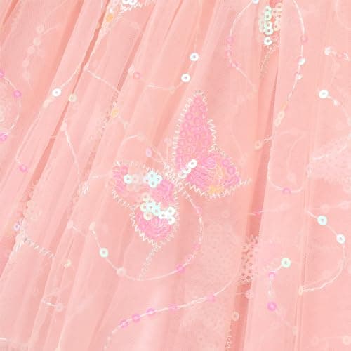 Toddler Girl Strawberry Butterfly Tutu Dress with Headband for Birthday Cake Smash Photos