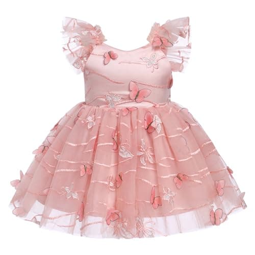 Sequin Ruffle Tulle Bowknot Sundress for Baby Girls