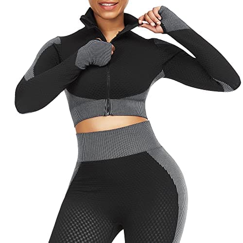 Women's Seamless 2 Piece Yoga Workout Sets by FeelinGirl