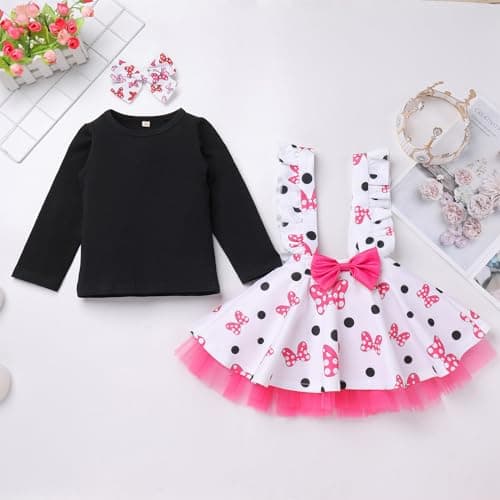 Toddler Baby Girls Mouse Birthday Outfit